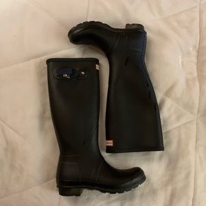 Hunter rain boots